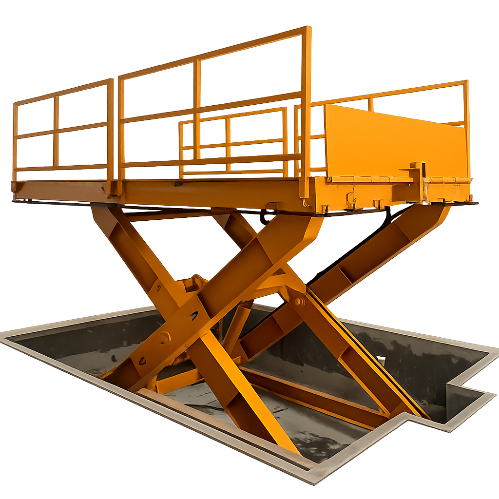 Pit Mounted Scissor Lift